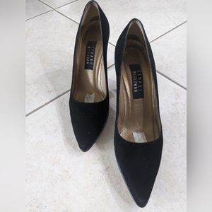 Vintage 2005-2006 Pointed Toe Stuart Weitzman Suede 4" Heel